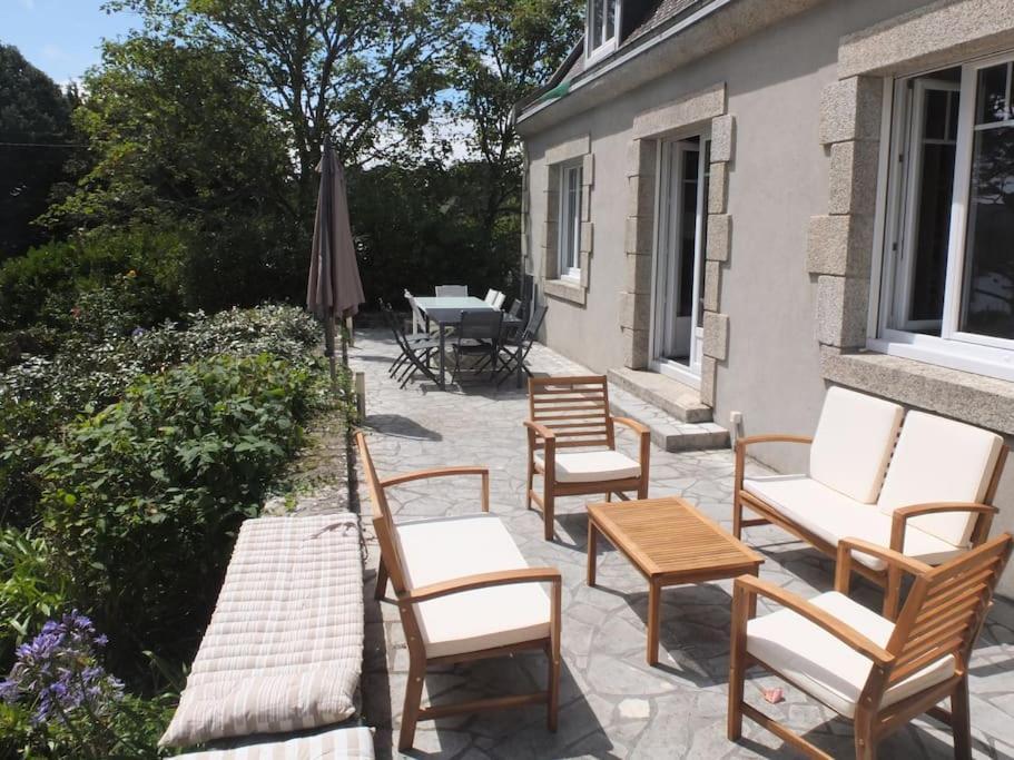 Maison Lumineuse 2Mn Plage Et Village De Morgat 卡松 外观 照片