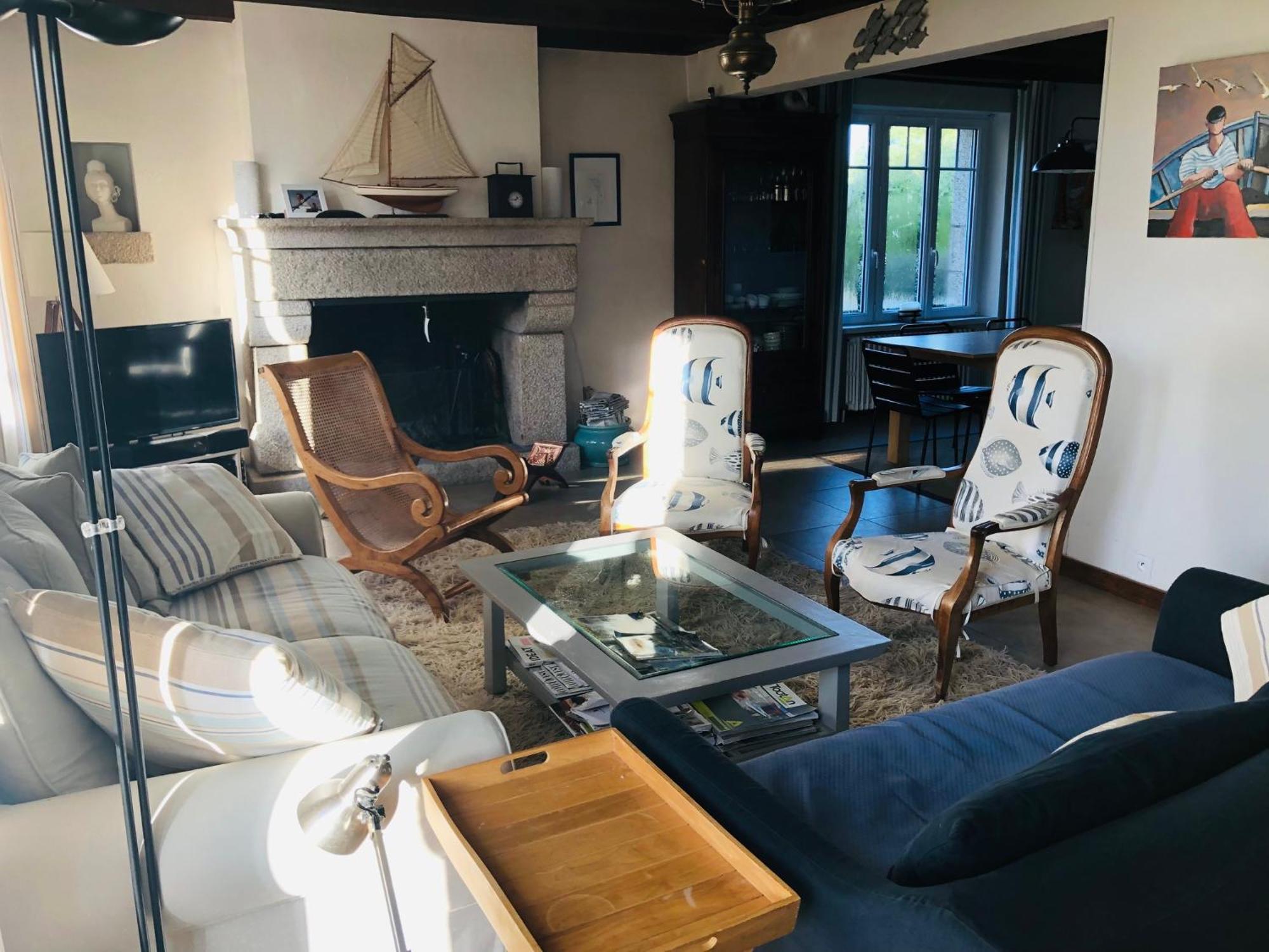 Maison Lumineuse 2Mn Plage Et Village De Morgat 卡松 外观 照片