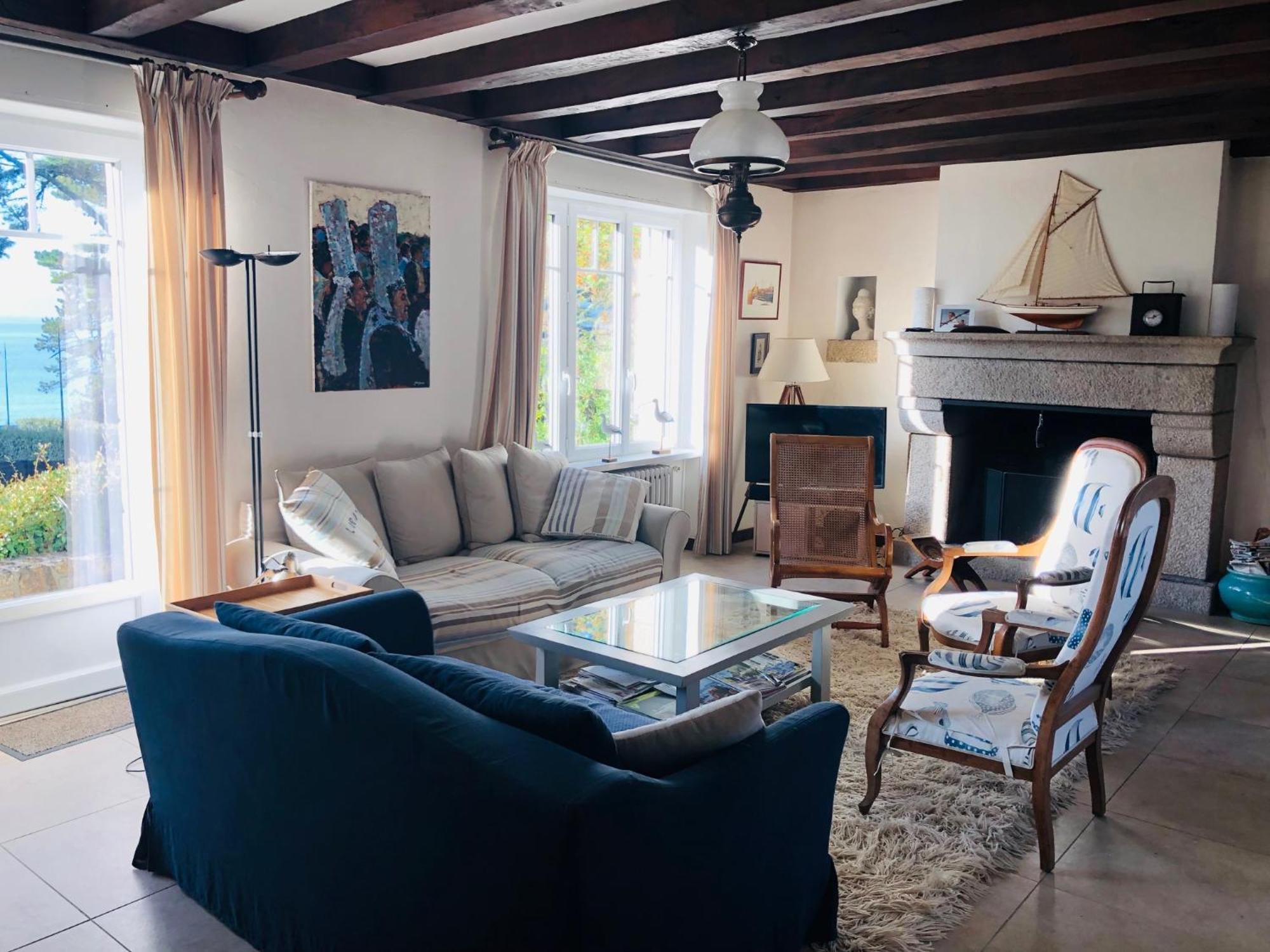 Maison Lumineuse 2Mn Plage Et Village De Morgat 卡松 外观 照片