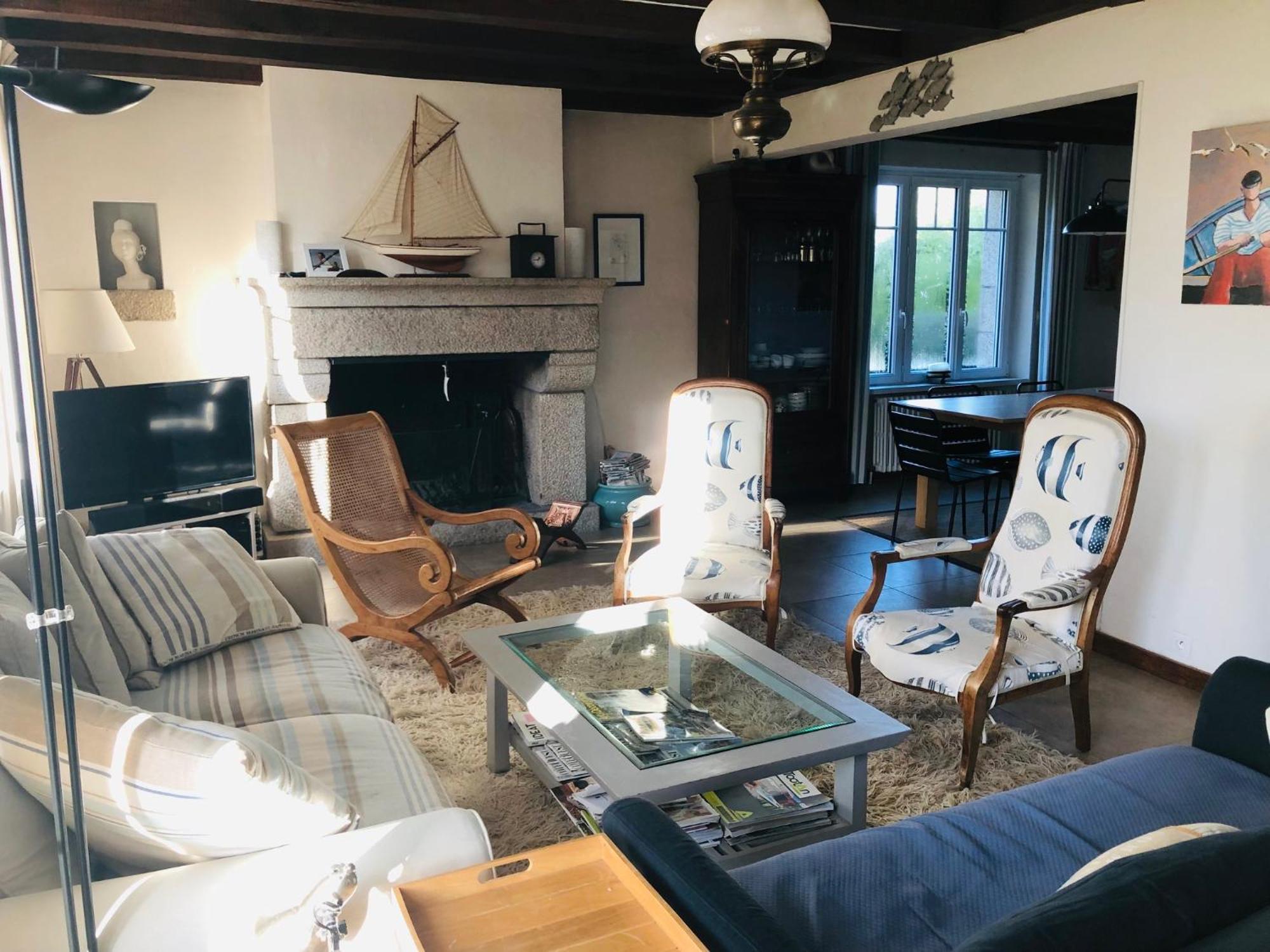 Maison Lumineuse 2Mn Plage Et Village De Morgat 卡松 外观 照片